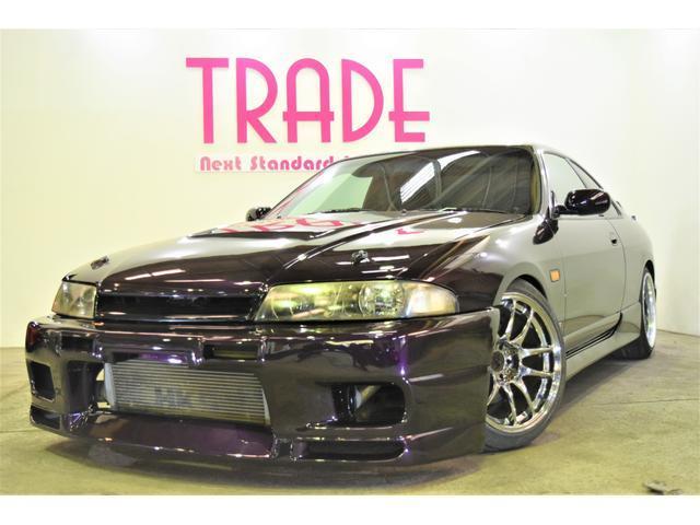 R33 Skyline Gts25t Type M 40th Anniversary Model 5mt Allpainted With Midnight Purple km スカイライン ｇｔｓ２５ｔタイプｍ ４０ｔｈアニバーサリー リペイント済み 日産 評価書付 中古 中古品 商品番号 aw002 価格 1 430 000円