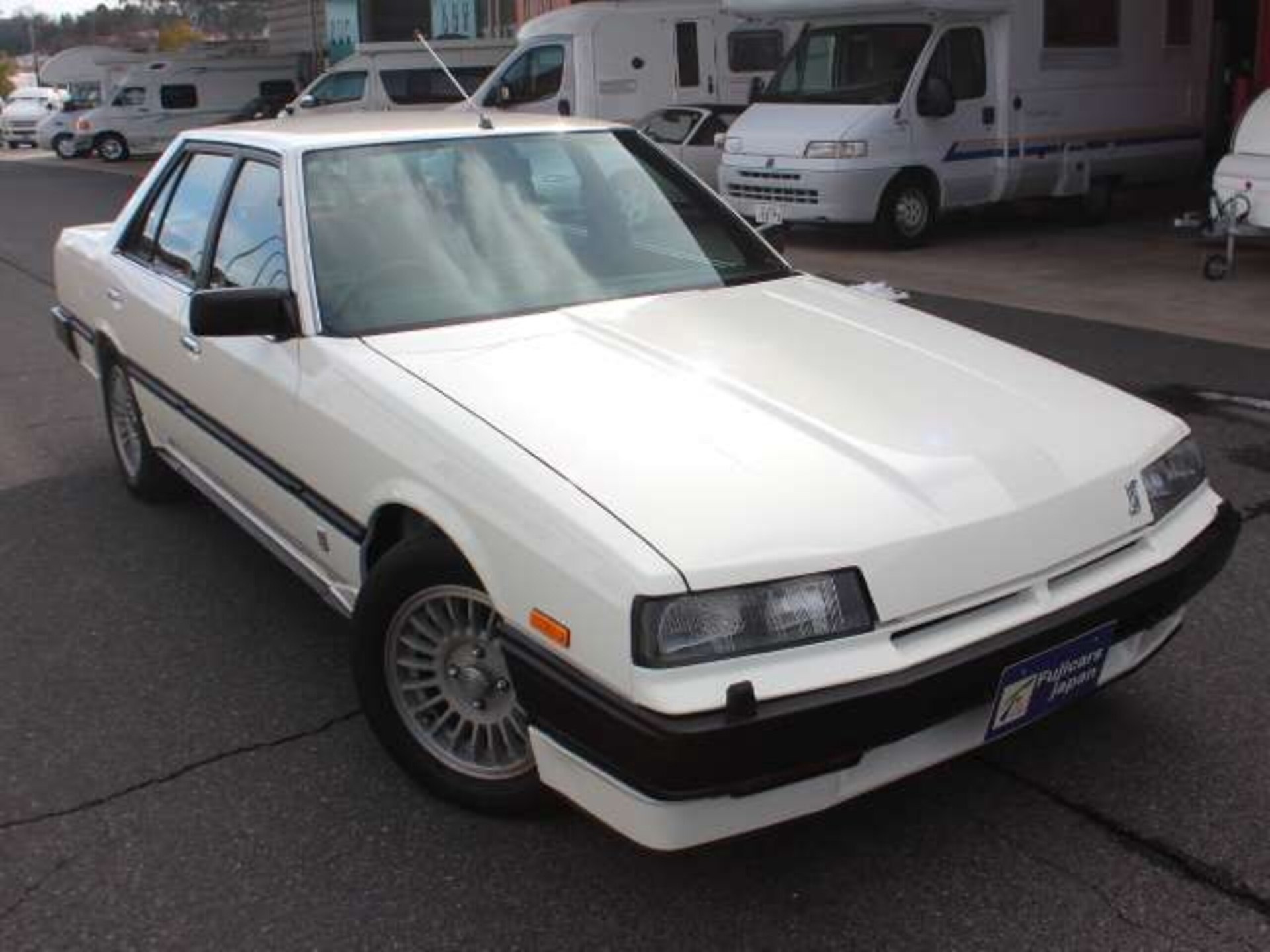 R30 Skyline Rs Turbo Tekkamen Recaro 5mt km 日産 スカイラインrsターボ 純正15インチaw レカロシート ホワイト 車両本体価格 359 0万円 日産車中古車紹介 Jdm Nissan Used Car