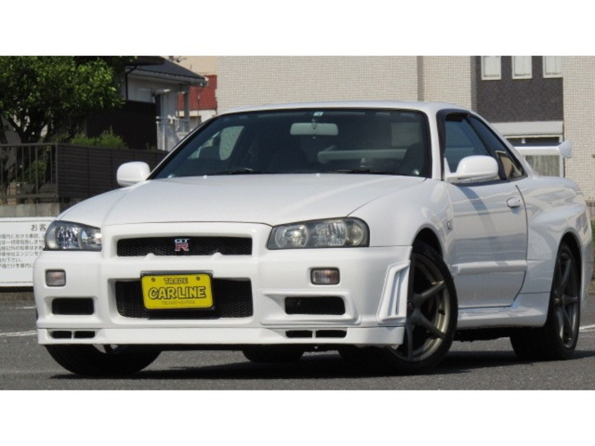 R34 Skyline Gt R V Spec 6mt km 日産 スカイラインgt R2 6 Vスペック 4wd 社外ナビ バックカメラ Etc ホワイト 車両本体価格 00 0万円 日産車中古車紹介 Jdm Nissan Used Car