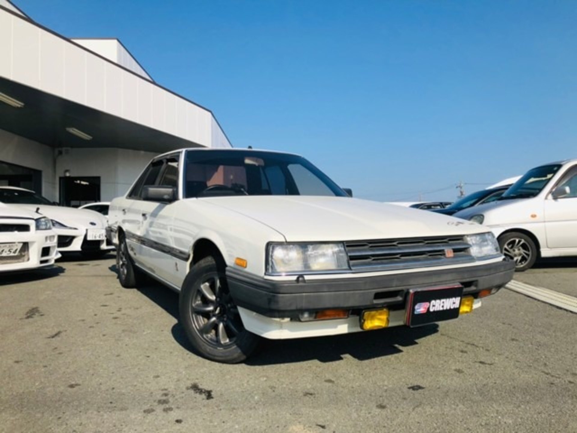 R30 Skyline Gt Es Turbo Paulnewman Version 5mt km 日産 スカイラインe Hr30 Gt Esターボ ポールニューマンバージョン ホワイト 車両本体価格 380 0万円 日産車中古車紹介 Jdm Nissan Used Car