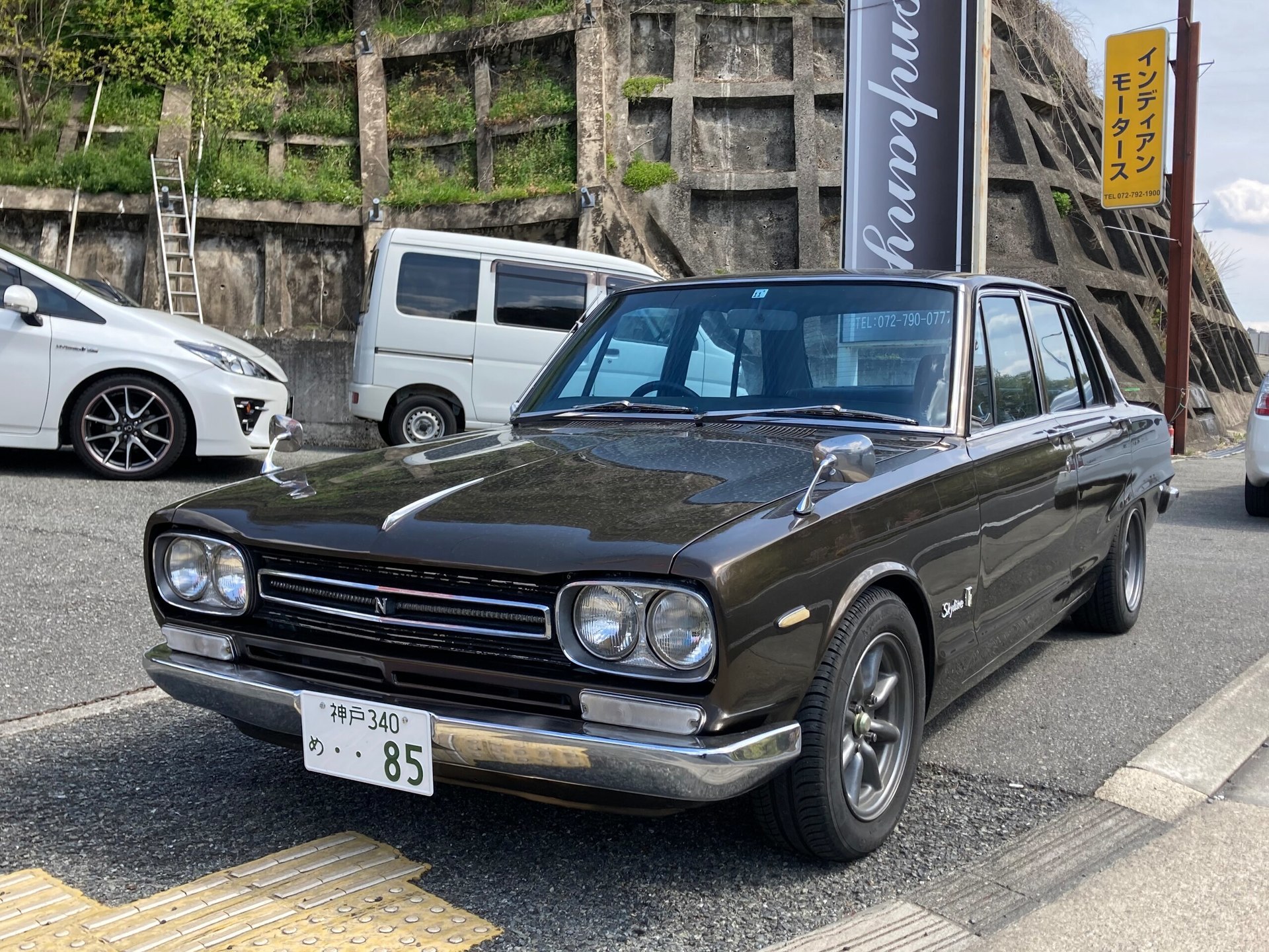 Skyline 00gt Hakosuka 5mt L28 Engine 日産 スカイライン00gt Etc L28エンジン メタリックブラウン 車両本体価格 0 0万円 日産車中古車紹介 Jdm Nissan Used Car