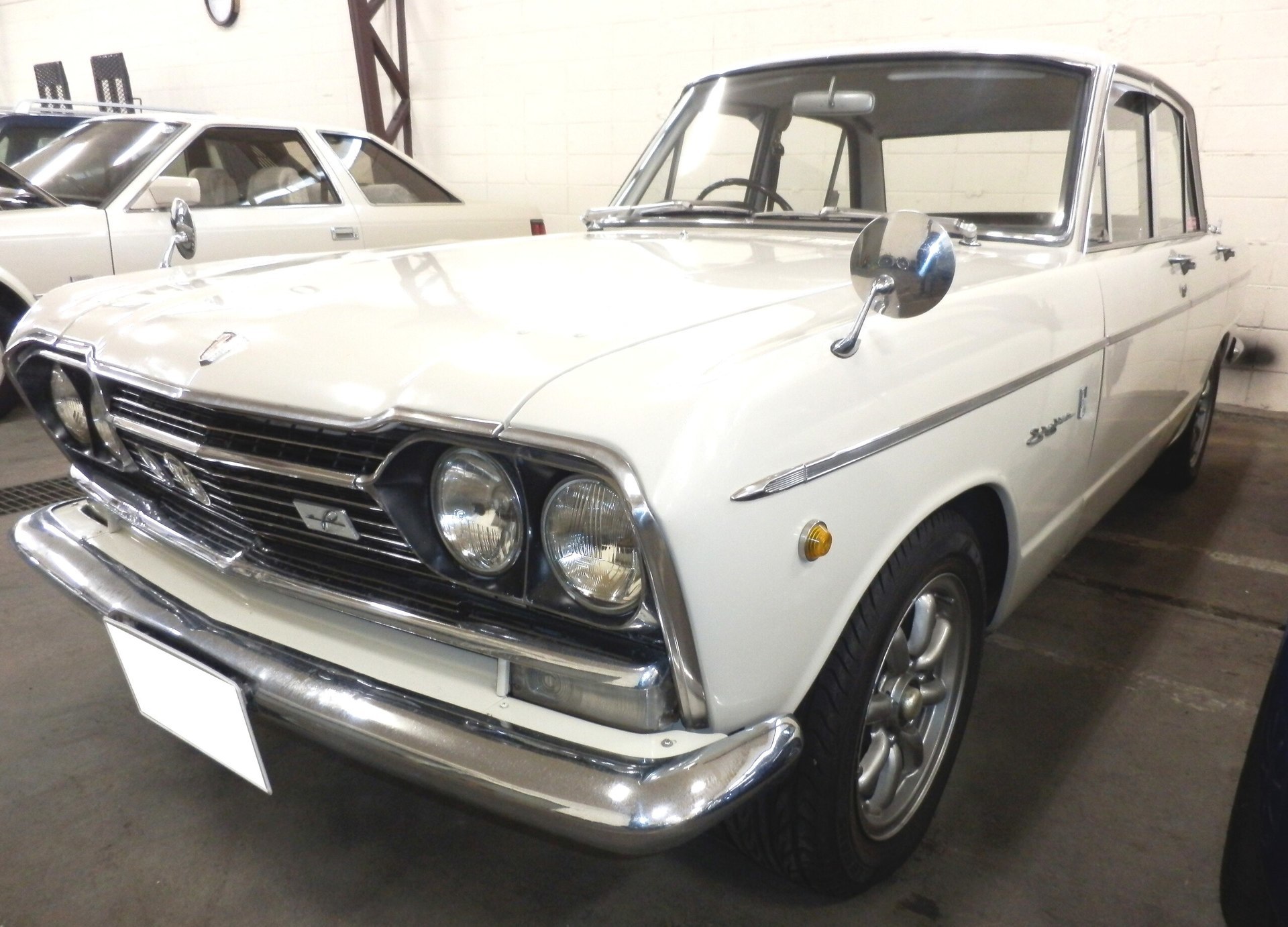 Prince Skyline 54 A 4mt km 日産 スカイラインプリンススカイライン 54 A 4mt ホワイト 車両本体価格 365 0万円 日産車中古車紹介 Jdm Nissan Used Car